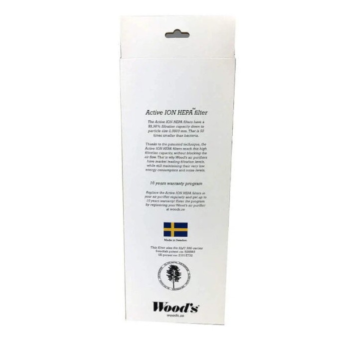 Náhradný aktívny filter ION HEPA pre Woods AL310 / AL310 FC