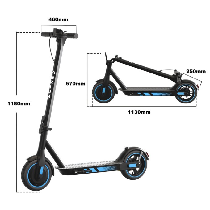 Elektrokolobežka AERIUM MaxRide T500 modrá Elektrokolobežka AERIUM MaxRide T500 modrá